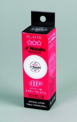 Nittaku Premium 40+ 3*** Balls